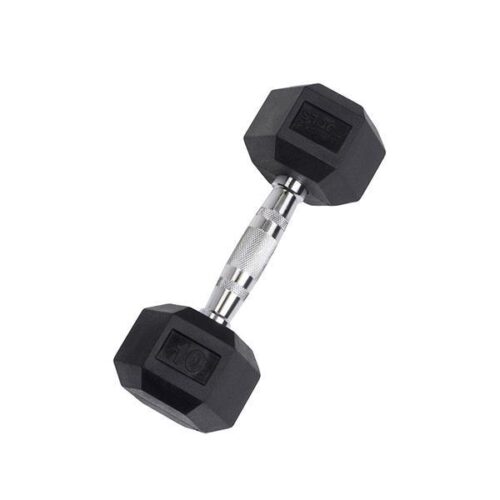 Body Solid Rubber Hex Dumbbells (SDR)