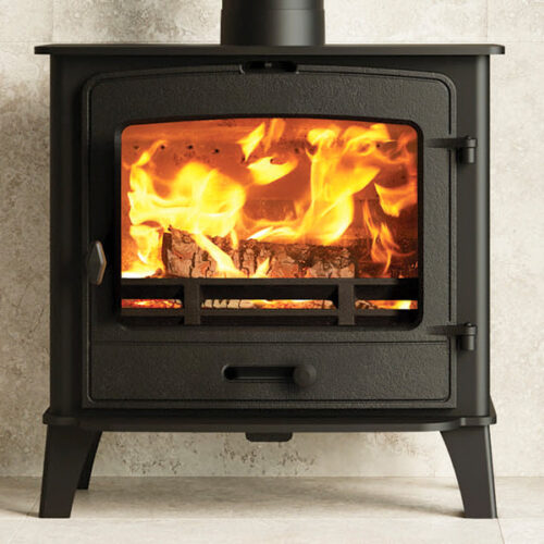 Stovax County 5 Wide Fixed Grate Multi Fuel Stove