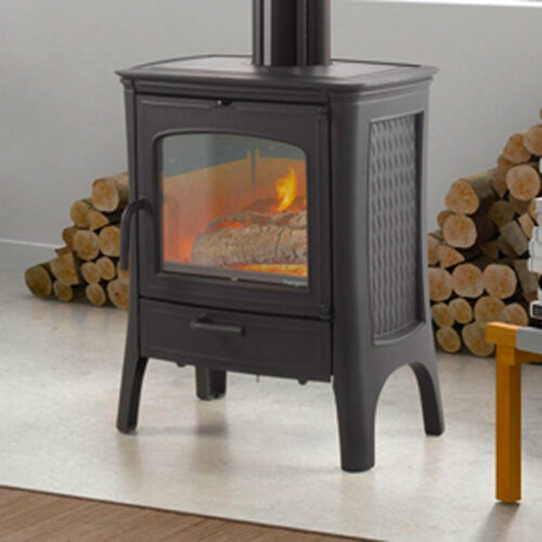 Hergom E20 Cast Iron Wood Burning Stove