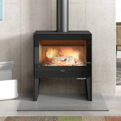 Hergom Glance Wide Wood Burning Stove