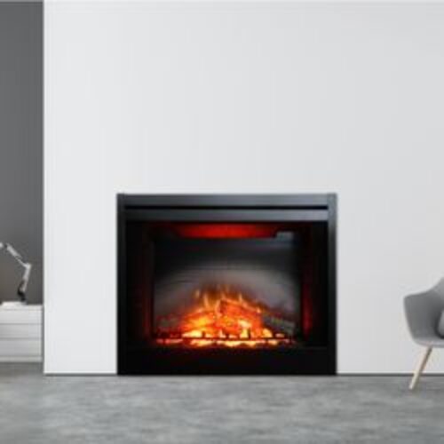 Empire Nexfire Traditional Black Electric Fireplace – 36″