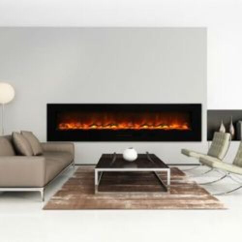 Amantii Wall Mount Linear 100″ Electric Fireplace