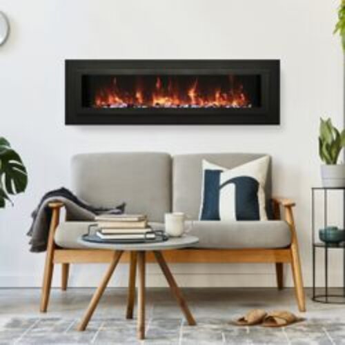 Amantii Wall Mount Linear 57 Electric Fireplace