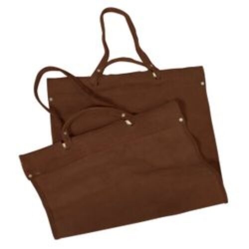 Light Brown Suede Log Carrier