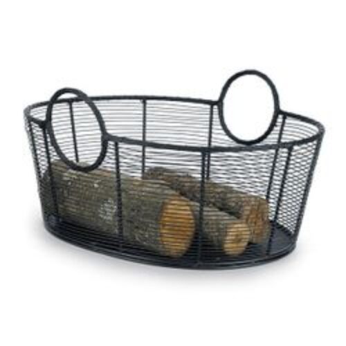 Minuteman Steel Firewood Basket – 21″