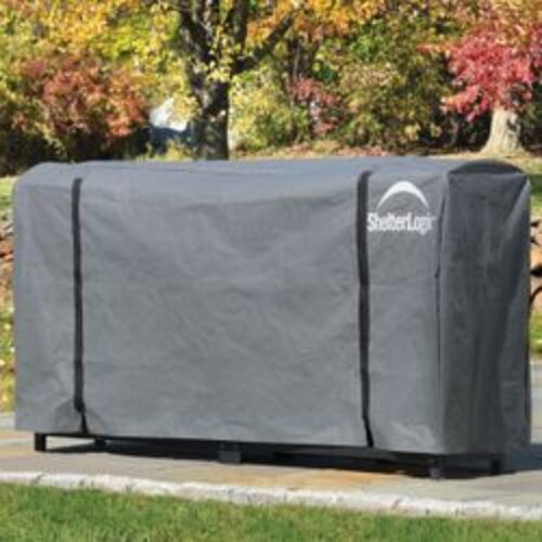 ShelterLogic 8′ Universal Full Length Firewood Rack Cover