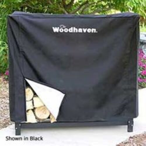 Woodhaven 3′ Firewood Rack Cover – Brown