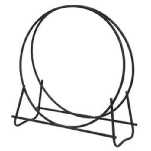 Black 48″ Diameter Tubular Log Hoop