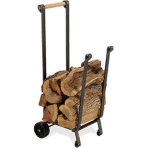 Forged Iron Wood Cart – Vintage Iron Finish