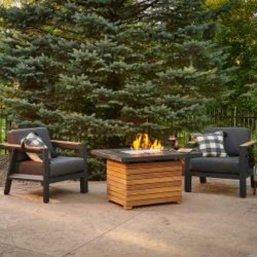 Darien Everblend Top Gas Fire Pit Table