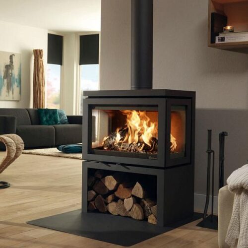 Dik Geurts Vidar Triple Medium Store Wood Burning Stove