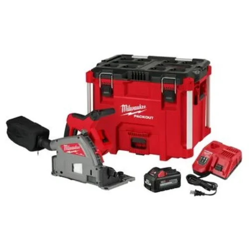 Milwaukee M18 FUEL 6 1/2inch Plunge Track Saw Kit